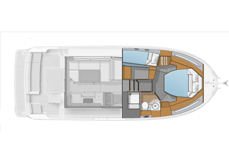 Lower deck
