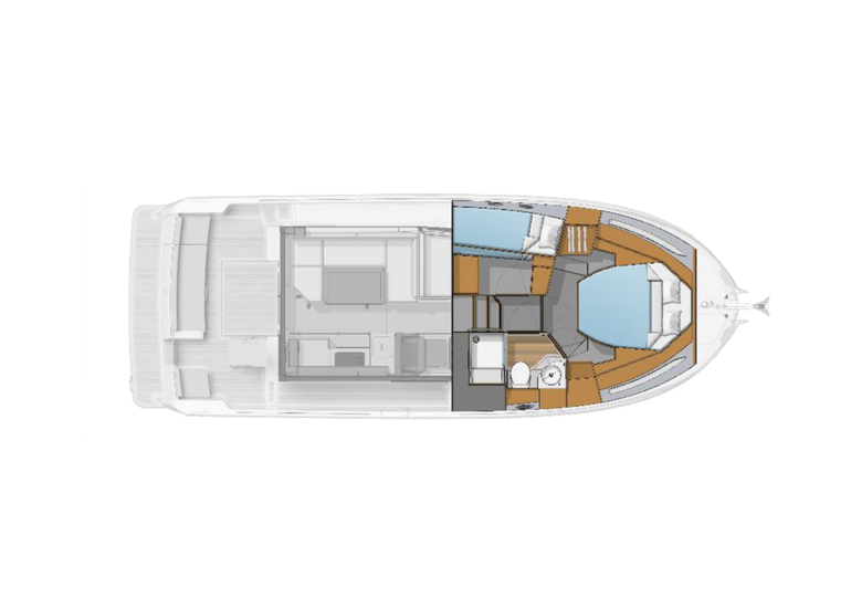 Lower deck