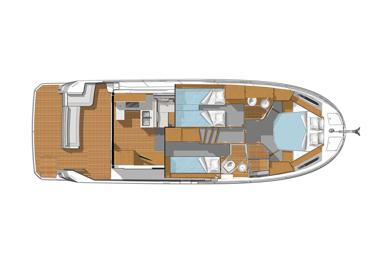Lower deck