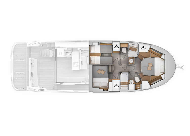 Lower deck