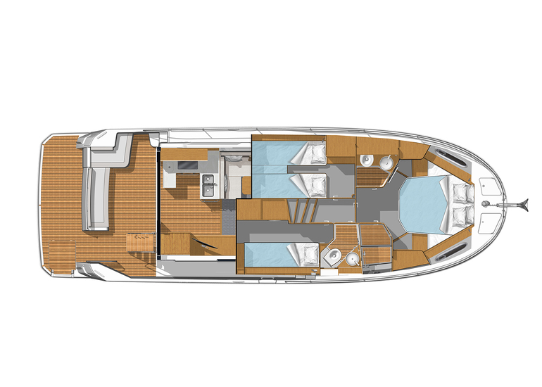 Lower deck
