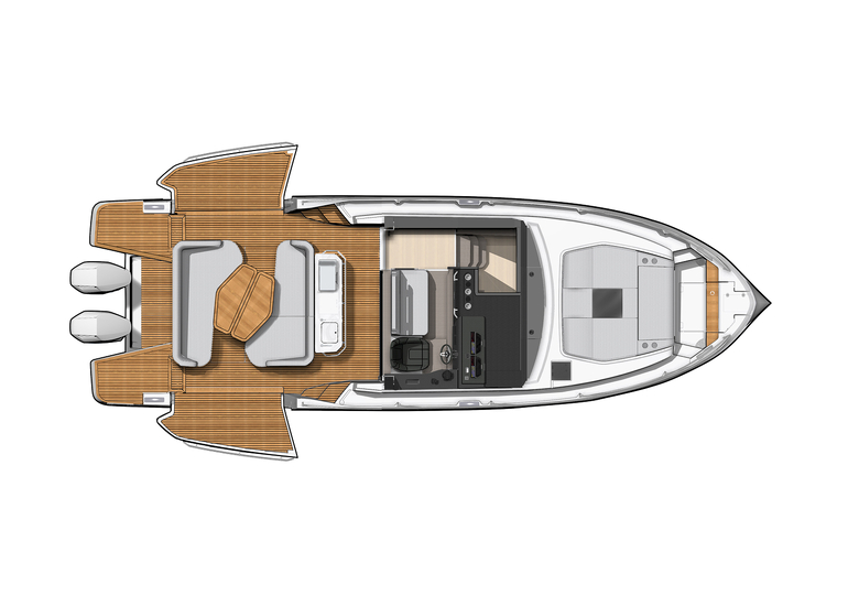 Main deck outboard