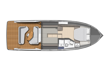 Lower deck inboard